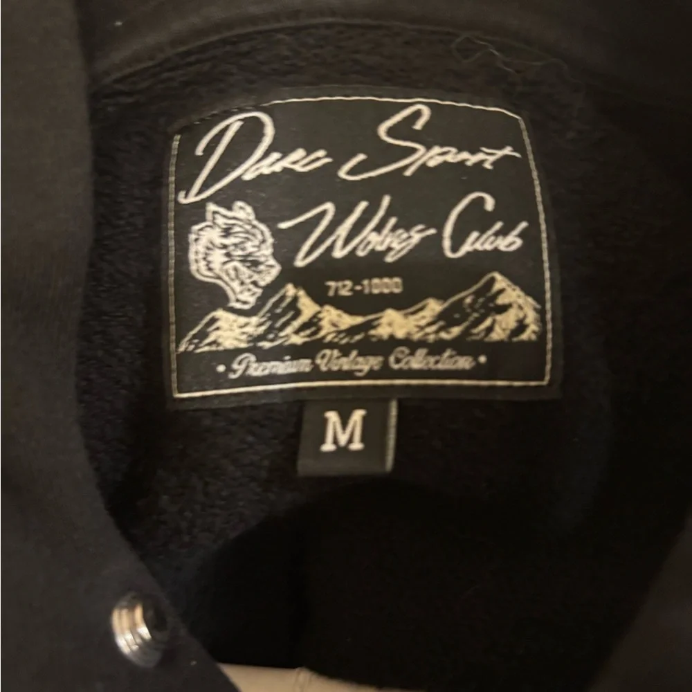 Darc Sport Black and Purple Wolves Hoodie - Picture 2 of 5